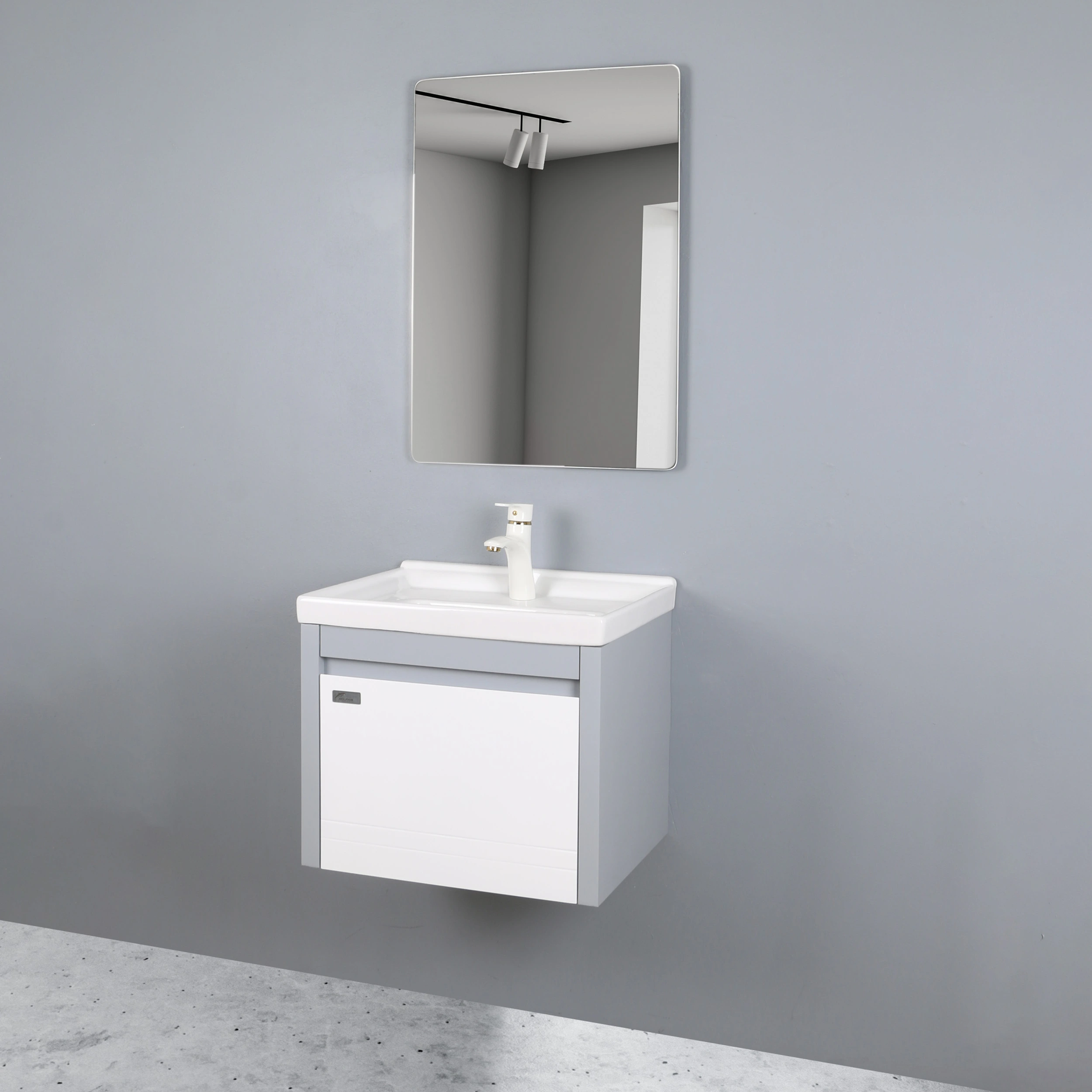 087e502b52cf41da95e235297674e2c9f63e7a97_1719911198.webp ست کابینت و روشویی دلفین مدل 5040-gr به همراه آینه - تصویر 1