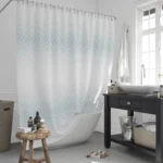 پرده حمام دلفین مدل jack-1079 سایز 180×200 سانتی متر