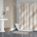 پرده حمام دلفین مدل 4250 سایز 180×200سانتی متر