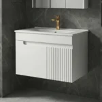 ست کابینت و روشویی دیواری دلفین مدل Flat-6040 | سفید | گارانتی اصالت و سلامت فیزیکی کالا