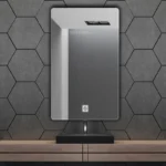 آینه سرویس بهداشتی دلفین مدل ضدبخار کد HT-60×70-R